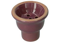 Plain Ceramic Hookah Bowl - Purple