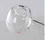 Glass OIL Bong Breit Dab Rig - 15cm -  Price: 17,90€