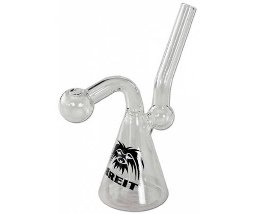 Γυάλινο OIL Bong  Μπλε/Κίτρινο με Percοlator 15cm -  Price: 15,90€