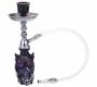 Ναργιλές Hookah - Champ Al Malik Nador Γυάλινος Μαύρο 1 Hose - 20cm - Τιμή: 16,90€