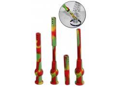 Ανταλλακτικό πιπάκι Σιλικόνης για Bong (Chillum) - SG:14.5mm - Μήκος: 10-16cm Ρυθμιζόμενο | Δέχεται Bowl