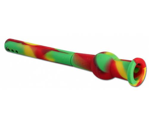 Ανταλλακτικό πιπάκι Σιλικόνης για Bong (Chillum) - SG:14.5mm - Μήκος: 10-16cm Ρυθμιζόμενο | Δέχεται Bowl - Τιμή: 5,50€