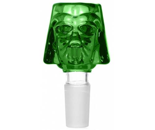 Γυάλινο Bowl Για Bong - Rectangular Cube Πράσινο 14.5mm - Τιμή: 6,20€