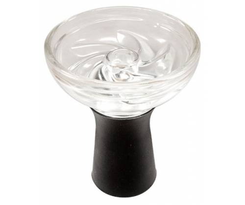 Γυάλινο Μπολ Ναργιλέ με Βάση από Σιλικόνη -  Price: 8,90€
