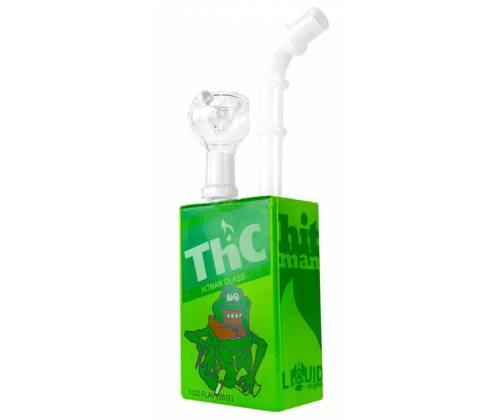 Γυάλινο Bong Juice Glass Cartoon THC Frog Πράσινο - 19cm -  Price: 25,40€