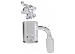 Γυάλινο Bowl για Bong - «Oil» Dabbing Glasbanger Σετ με Carb Cap - SG14mm