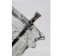 Γυάλινο Bong Πιστόλι 23cm - «Πίπα της Ειρήνης» -  Price: 25,50€