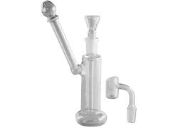 Γυάλινο OIL Bong BL Dab Rig Banger - 19cm