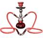 Ναργιλές Hookah Μαύρο Camel 2 Hoses - 27cm - Τιμή: 18,90€
