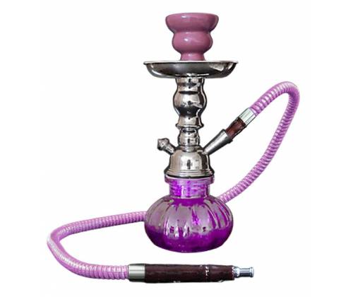 Ναργιλές Hookah Black 2 Hoses - 48cm - Τιμή: 23,50€
