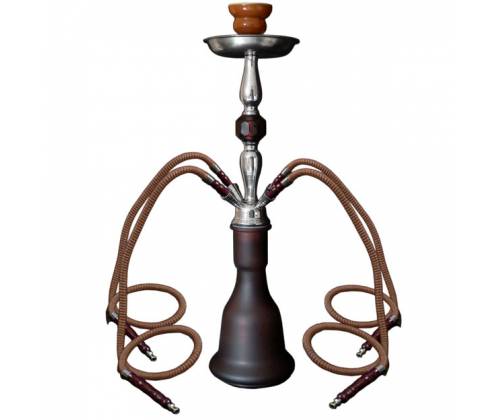 Ναργιλές Hookah Black Egypt 2 Hoses - 55cm - Τιμή: 27,50€