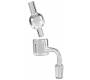 Ανταπτορας για Bong - «Oil» Dabbing Glasbanger Σετ με Oval Cap - SG14mm - Τιμή: 23,50€