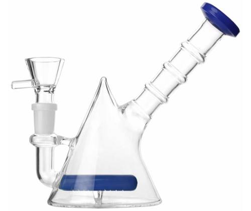 Γυάλινο Bong Triangle με Diffuser - 13cm - Τιμή: 9,90€