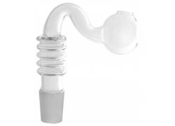 Γυάλινο Oil Bowl για Bong 90° Rings - Διάφανο SG19