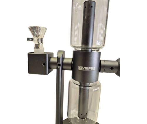 Nirvana Premium Γυάλινο Bong Gravity 360 Black - 23.5cm - Τιμή: 88,00€