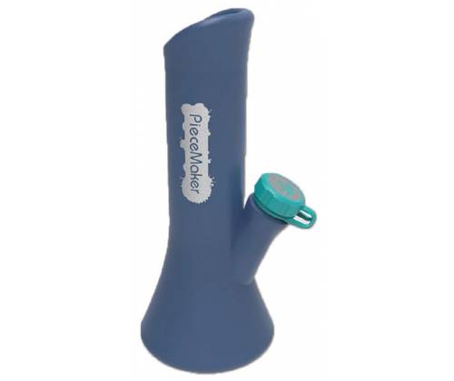 Bong Σιλικόνης PieceMaker Go - Μπλε 21cm (Eύκαμπτο) -  Price: 39,90€