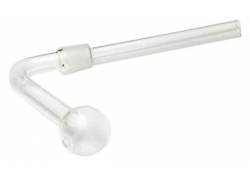 Γυάλινο πιπάκι για Bong (Chillum) - SG:14.5mm - Μήκος: 13cm | OIL