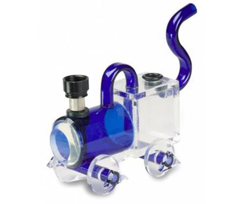 Νερόπιπα Ακρυλική Σχέδιο Τρένο - 11cm - Τιμή: 17,80€