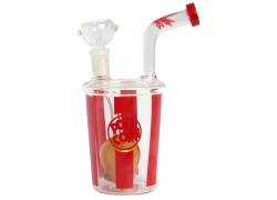 Γυάλινο Bong Popcorn 17cm