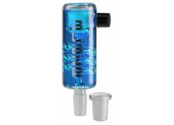 Γυάλινο Pre-Cooler Spiral Cooling Liquid - Μπλε SG14/19
