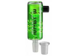 Γυάλινο Pre-Cooler Spiral Cooling Liquid - Πράσινο SG14/19