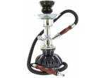 Μίνι Ναργιλές Hookah Μαύρο 1 Hose - 25cm