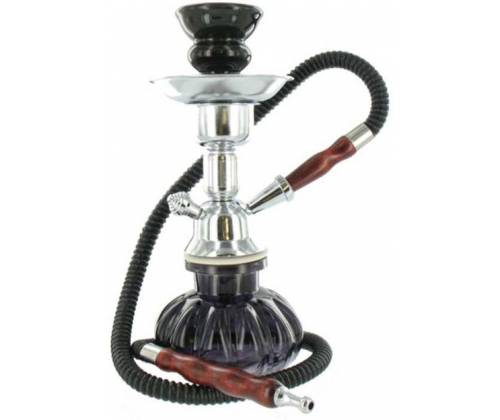 Ναργιλές Hookah «Σπασμένο Μπουκάλι» Κόκκινο - 28cm - Τιμή: 17,90€