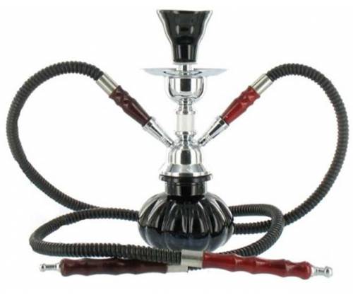 Ναργιλές Hookah «Σπασμένο Μπουκάλι» Μπλε - 28cm - Τιμή: 17,90€