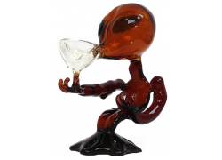 Γυάλινο Bong Red Alien 15cm