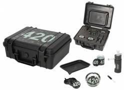 Βαλιτσάκι - Σετ Super Heroes με Bong, Δίσκο, Grinder και Βάζο Αποθήκευσης