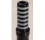 Aluminium Mouthpiece for Hookah Black Big Ø 2cm - Length 12cm -  Price: 4,50€