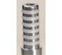 Aluminium Mouthpiece for Hookah Big - 12cm -  Price: 4,50€