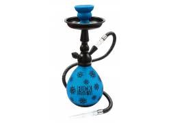 Ναργιλές Hookah Shisha Διπλός F@ck Covid19 Μπλε 1 Hose - 33cm
