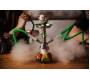Ναργιλές Hookah Shisha MD Multicolor Διπλός 2 Hoses - 27cm - Τιμή: 16,50€