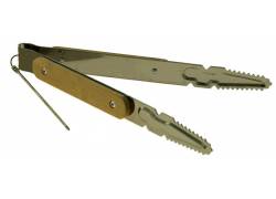 Hookah Tongs with Wood Lining - 22cm