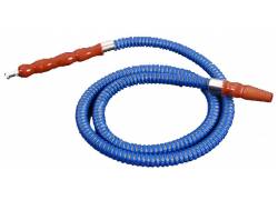 Σωλήνας Για Ναργιλέ Μπλε MD με Ξύλινα Επιστόμια - 100cm