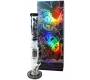 Γυάλινο Bong IN BOX Black Leaf Percolator  | Valhalla 50cm - Τιμή: 129,00€