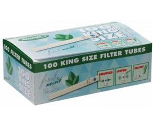 Atomic Cigarette Tubes Frech Mint - 100pcs -  Price: 2,00€