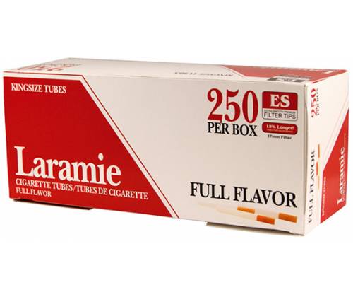 Laramie Άδεια Τσιγάρα Red - 250τεμ. - Τιμή: 1,30€