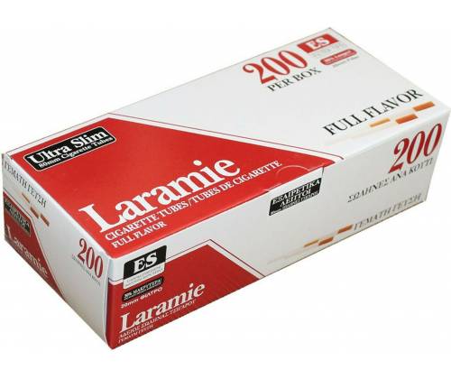 Laramie Cigarette Tubes Slim - 200pcs -  Price: 1,40€