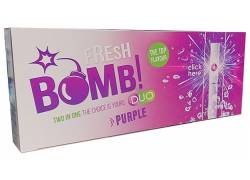 Fresh Bomb Άδεια Τσιγάρα Click Tubes Berry Mint - 100τεμ.