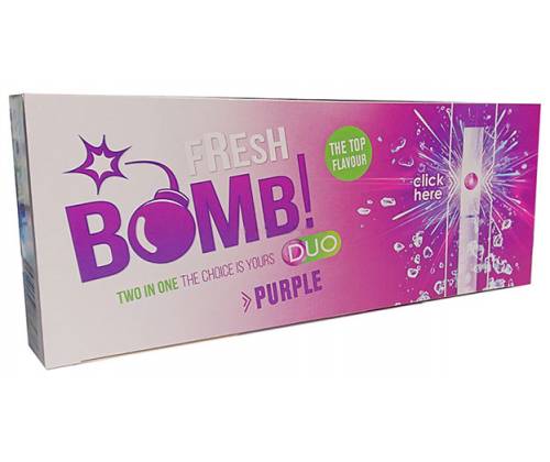 Fresh Bomb Άδεια Τσιγάρα Click Tubes Berry Mint - 100τεμ. - Τιμή: 3,40€