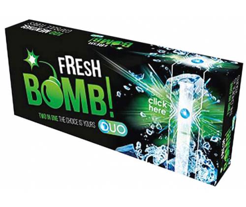 Fresh Bomb Άδεια Τσιγάρα Click Tubes Menthol - 100τεμ - Τιμή: 3,60€