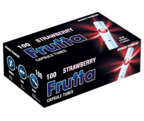 Frutta Άδεια Τσιγάρα Click Tubes Φράουλα - 100τεμ. - Τιμή: 2,80€