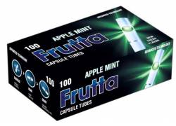 Frutta Άδεια Τσιγάρα Click Tubes Μήλο-Μέντα - 100τεμ.
