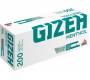 GIZEH Άδεια Τσιγάρα Menthol - Μέντα - 200τεμ. - Τιμή: 3,30€