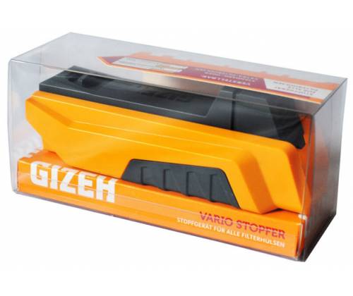 Gizeh Vario Empty Cigarette Filling Machine - Yellow -  Price: 13,50€