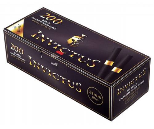 Invictus Black License Cigarettes with Filter 24mm - 200 pcs. -  Price: 1,90€