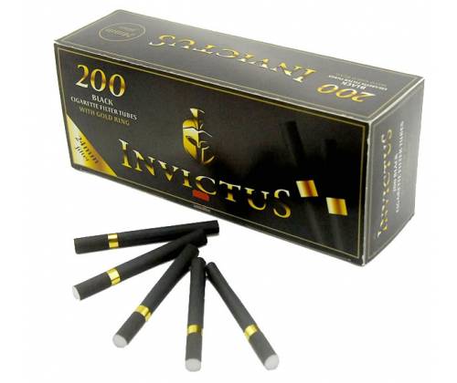 Invictus Black License Cigarettes with Filter 24mm - 200 pcs. -  Price: 1,90€
