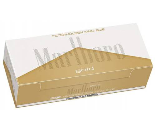 Marlboro Άδεια Τσιγάρα Gold - 200τεμ. - Τιμή: 1,80€